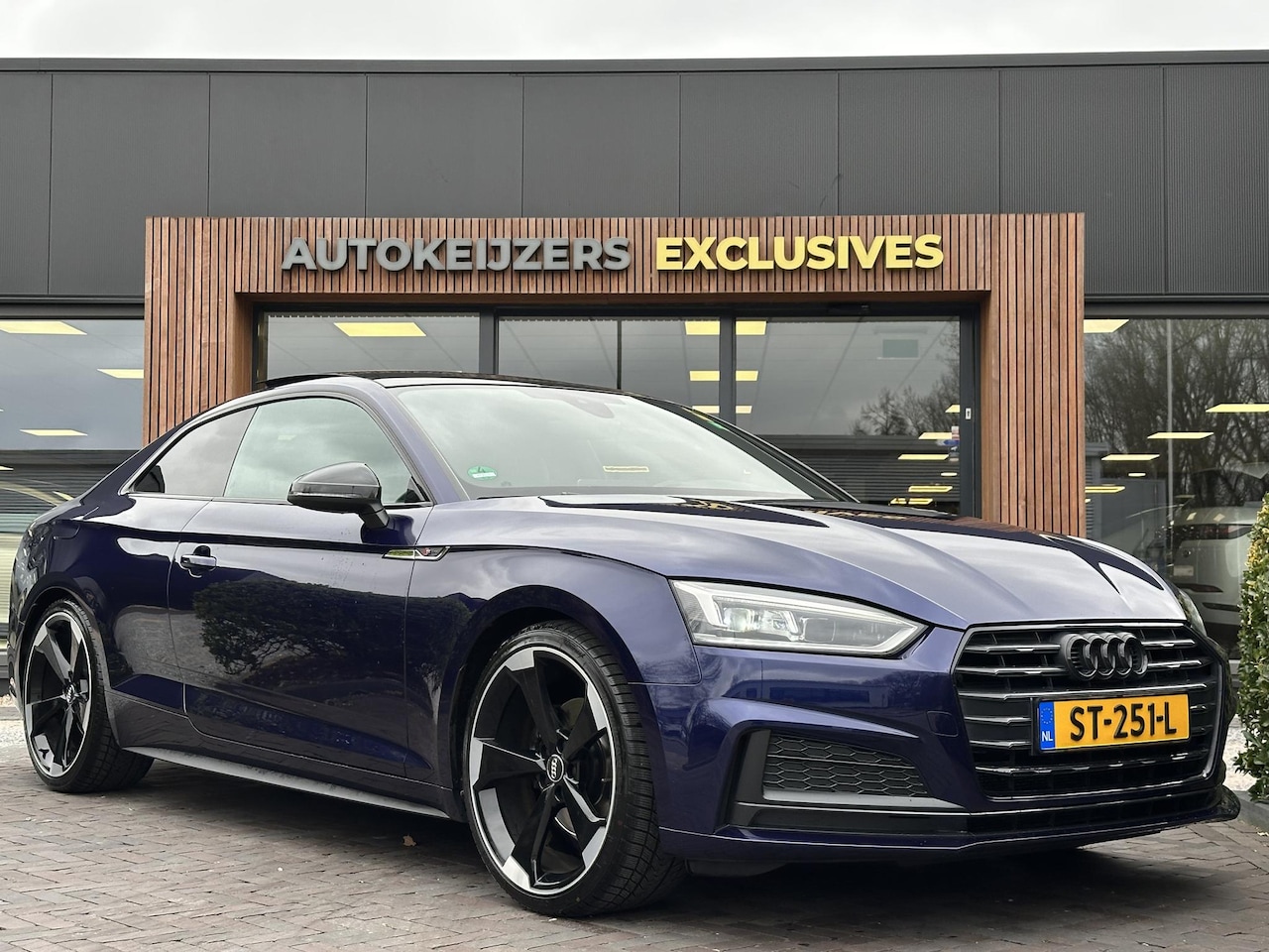 Audi A5 Coupé - 1.4 TFSI Sport S Line Edition 35 TFSI Panoramadak Virtual Dash. Dynamisch 20''LM - AutoWereld.nl
