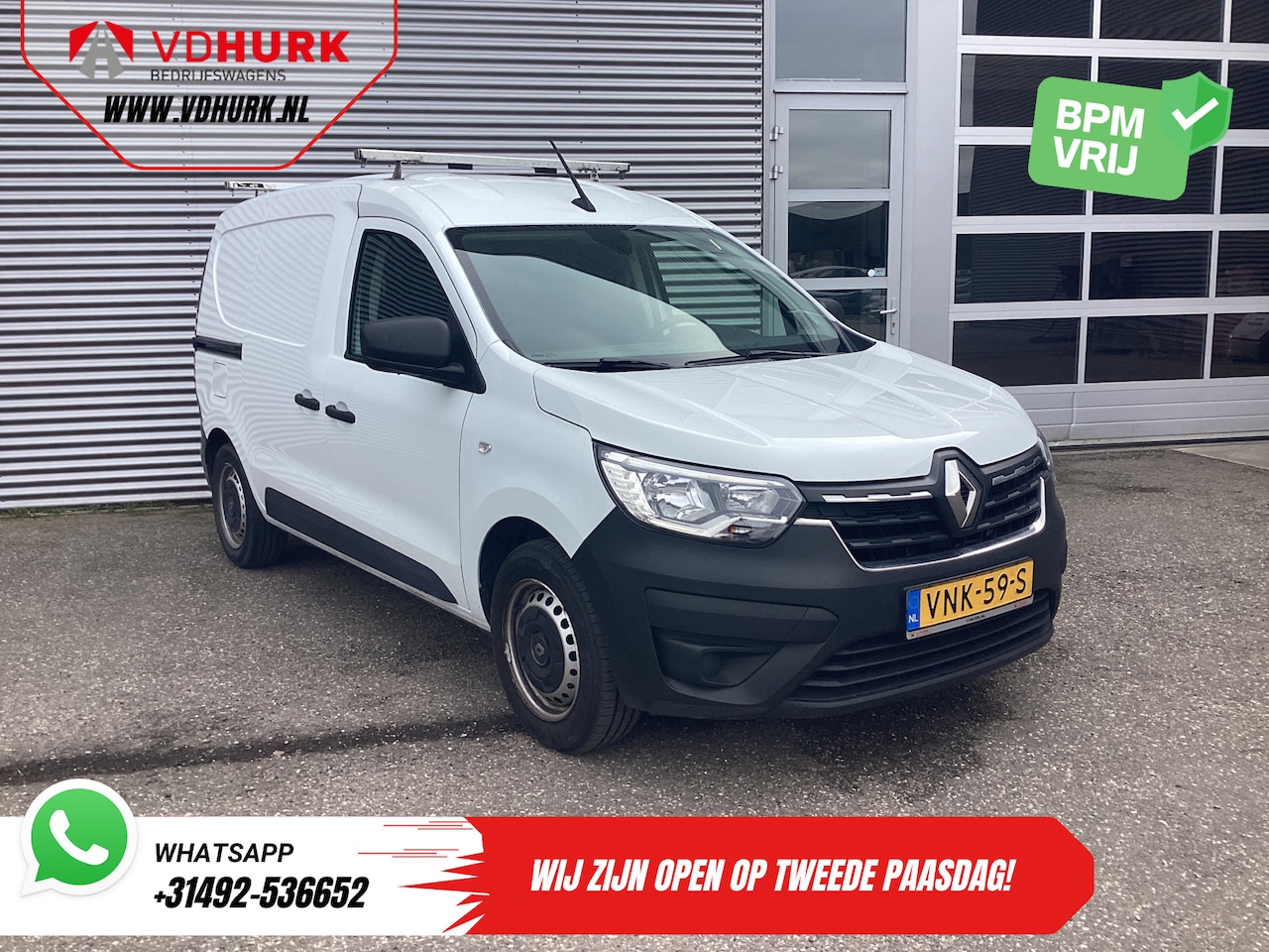 Renault Kangoo Express - 1.5 dCi Airco/ Cruise/ PDC/ Dakdragers/ Trekhaak - AutoWereld.nl