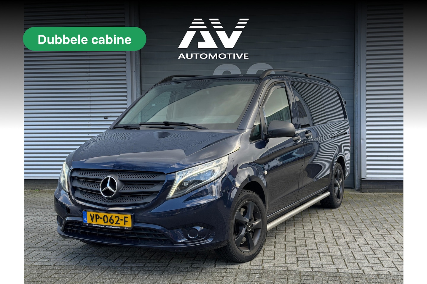 Mercedes-Benz Vito - 119 CDI Lang 190 PK | Dubbel Cabine | Camera | Navigatie | MF Stuur | Trekhaak | Cruise co - AutoWereld.nl