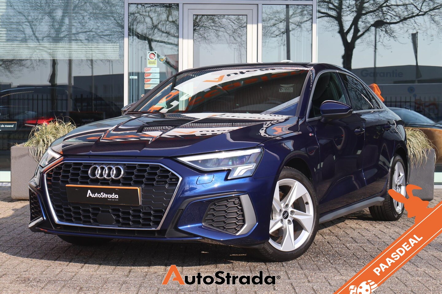 Audi A3 Limousine - 30 S-Line TFSI 110pk | Virtual | Climate | Adaptive Cruise | Navigatie | Carplay | LED | - AutoWereld.nl
