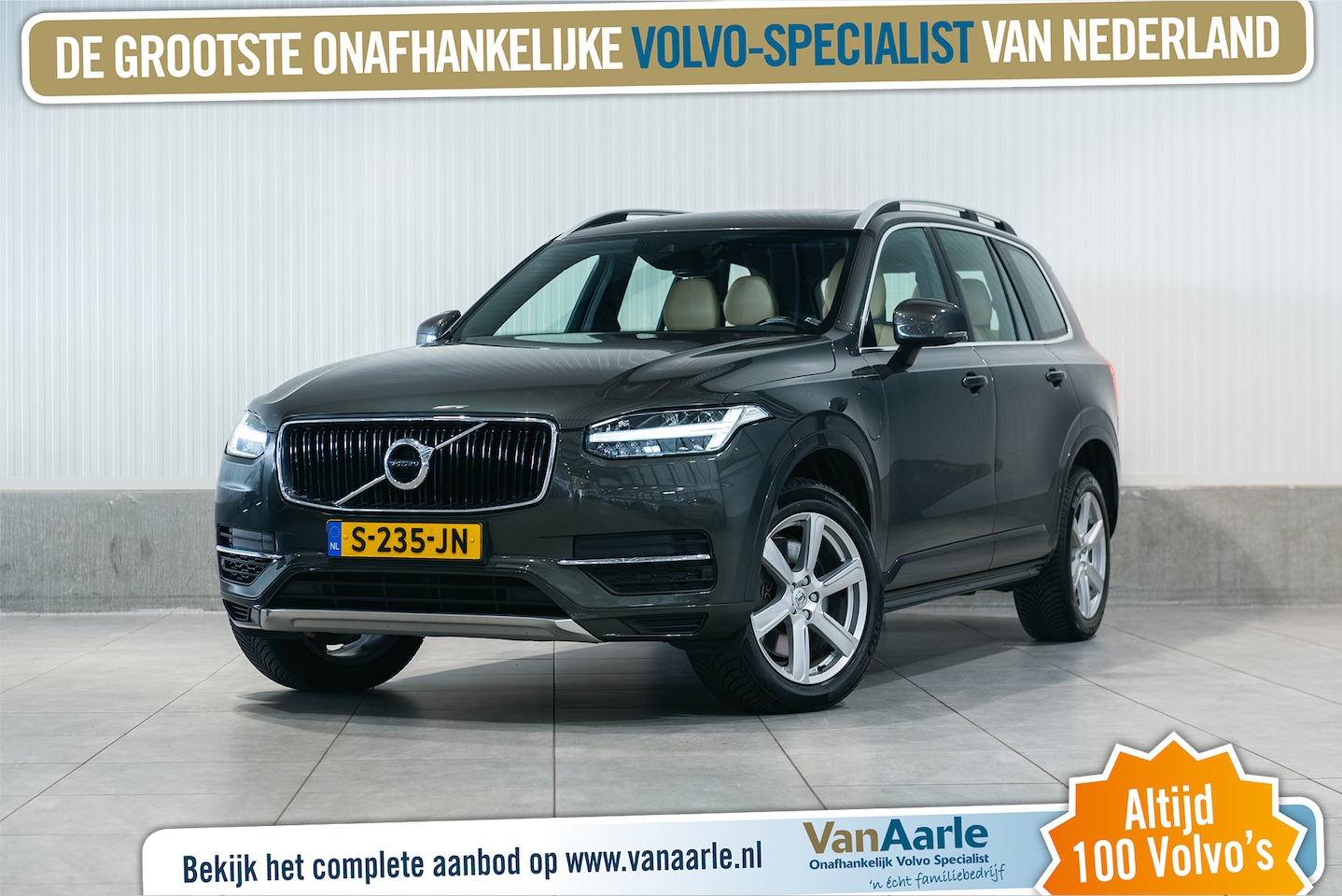 Volvo XC90 - T8 Aut. ACC Luchtvering Leder Parkeercamera 390pk - AutoWereld.nl