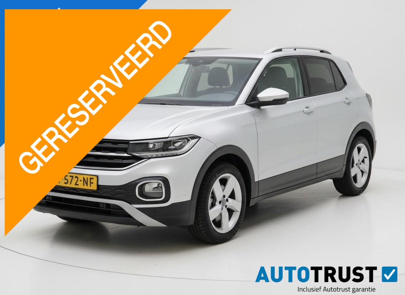 Volkswagen T-Cross - 1.0 TSI Style ADAP CRUISE TREKHAAK NAV STOELVERW - AutoWereld.nl