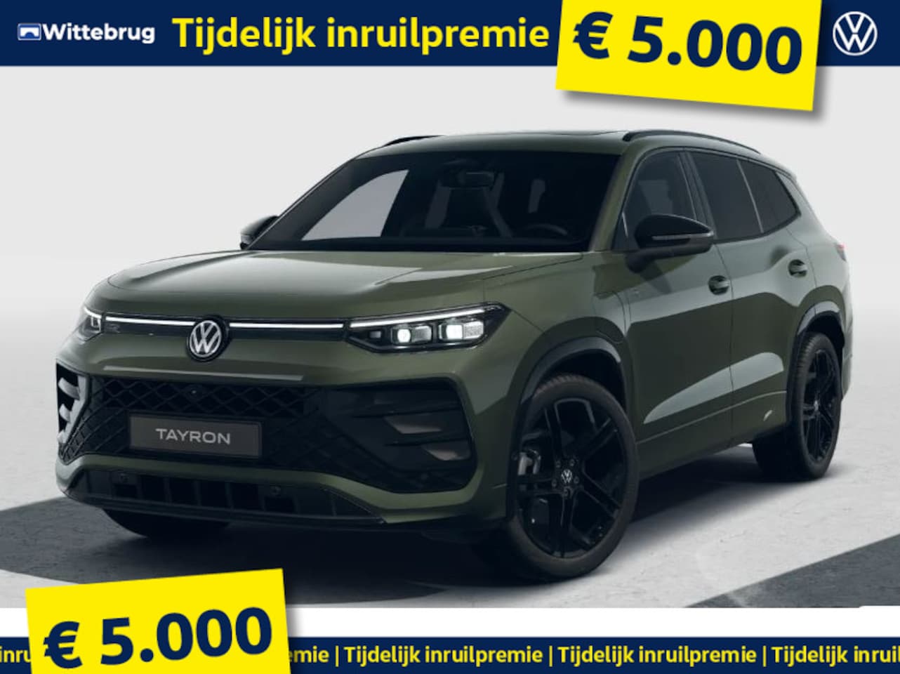 Volkswagen Tayron - 1.5 eHybrid R-Line Edition !!!Profiteer ook van 5.000 EURO inruilpremie!!! - AutoWereld.nl