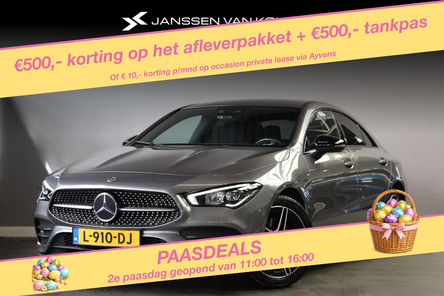 Mercedes-Benz CLA-Klasse - 250 e Business Solution AMG Limited 98% SOH / Sfeerverlichting / Stoelverwarming / Widescr - AutoWereld.nl