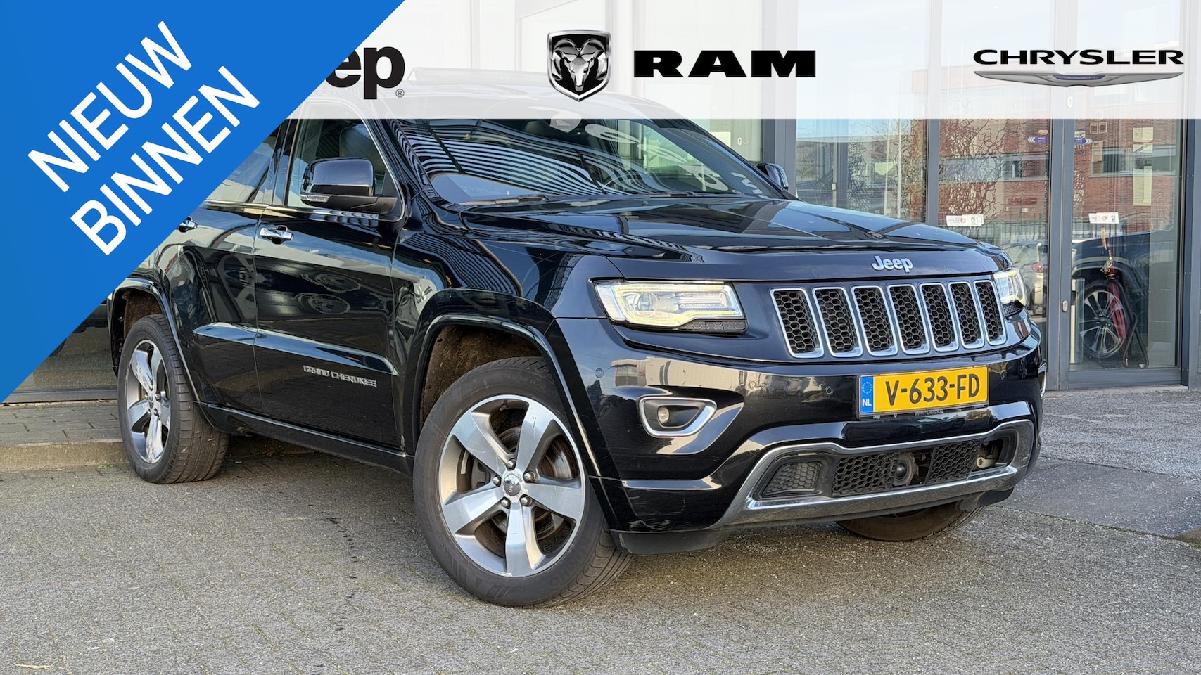 Jeep Grand Cherokee - 3.0 CRD Overland Grijs kenteken | NAP | 1e eigenaar | Marge - AutoWereld.nl