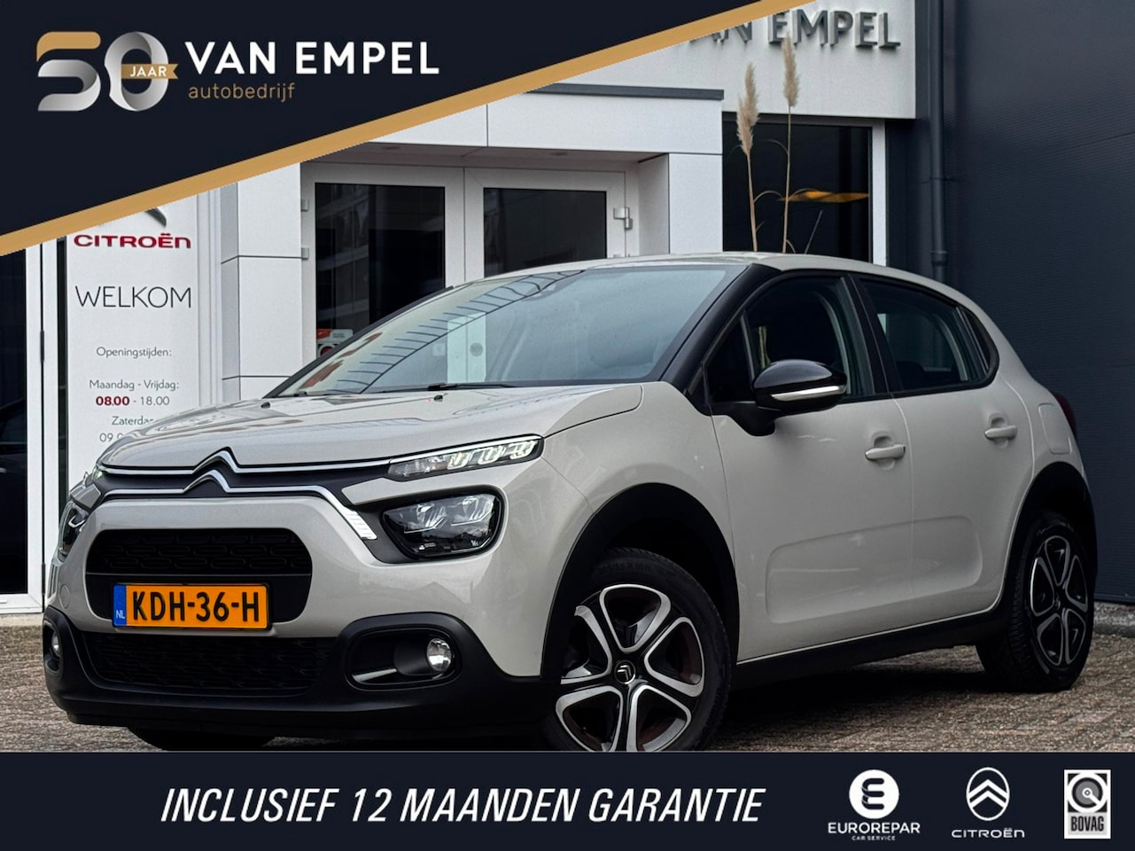 Citroën C3 - 1.2 PureTech Feel | Trekhaak | Stoelverwarming | Navigatie by App | Cruise Control - AutoWereld.nl