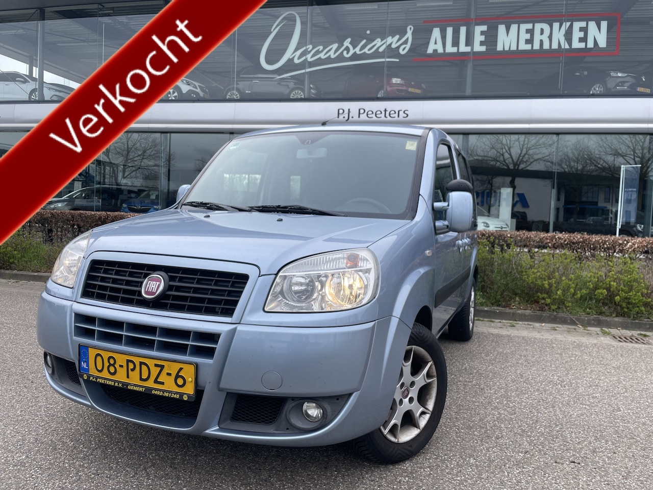 Fiat Doblò - 1.4 Acapulco Airco - Parkeersensor achter - Zijschuifdeur links - Zijschuifdeur rechts - L - AutoWereld.nl
