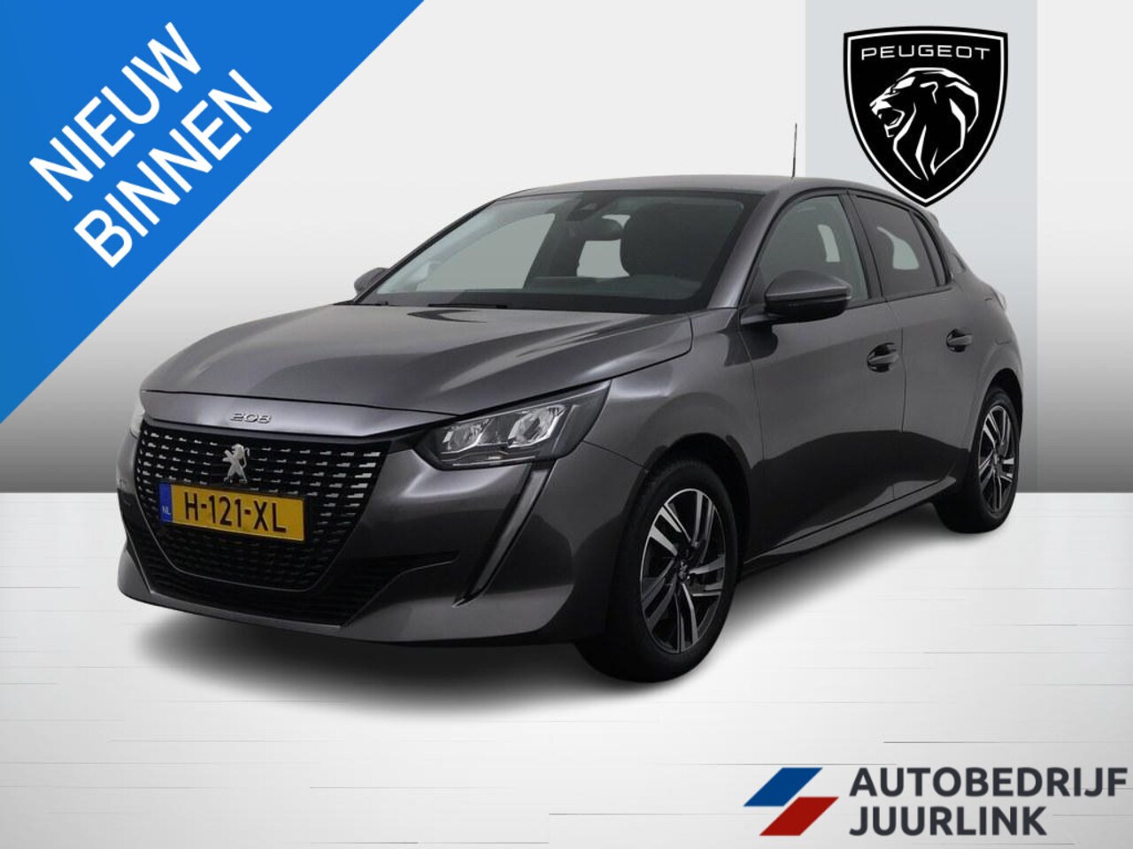 Peugeot 208 - 1.2T 100pk Automaat Blue Lease Allure Camera/Nav/ H.Leder/Vc/El.Pakket/Ecc - AutoWereld.nl
