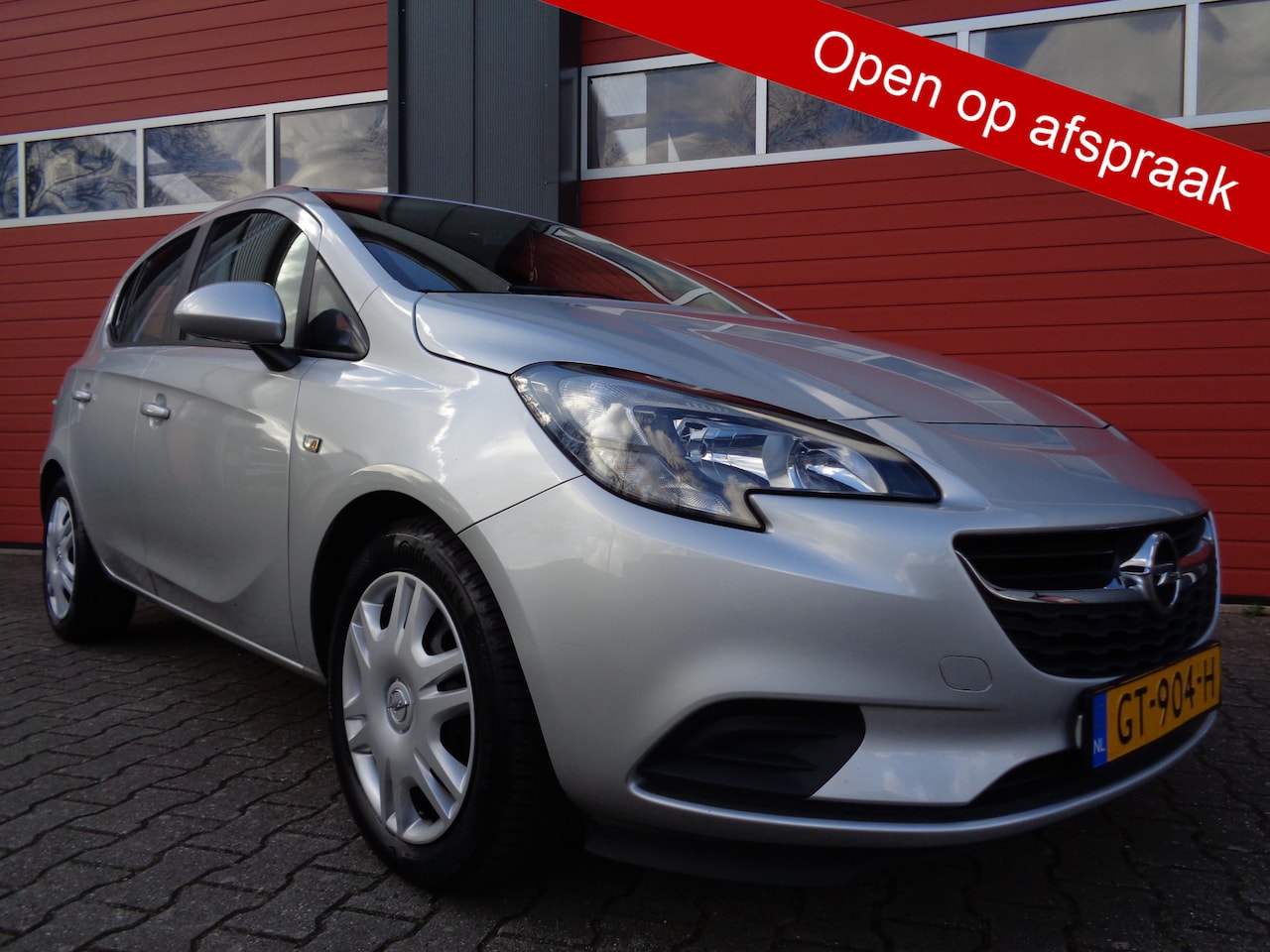 Opel Corsa - 1.0 Turbo Edition 90PK Airco 5DRS Dealeronderhouden 1E-Eigenaar NL-Auto - AutoWereld.nl