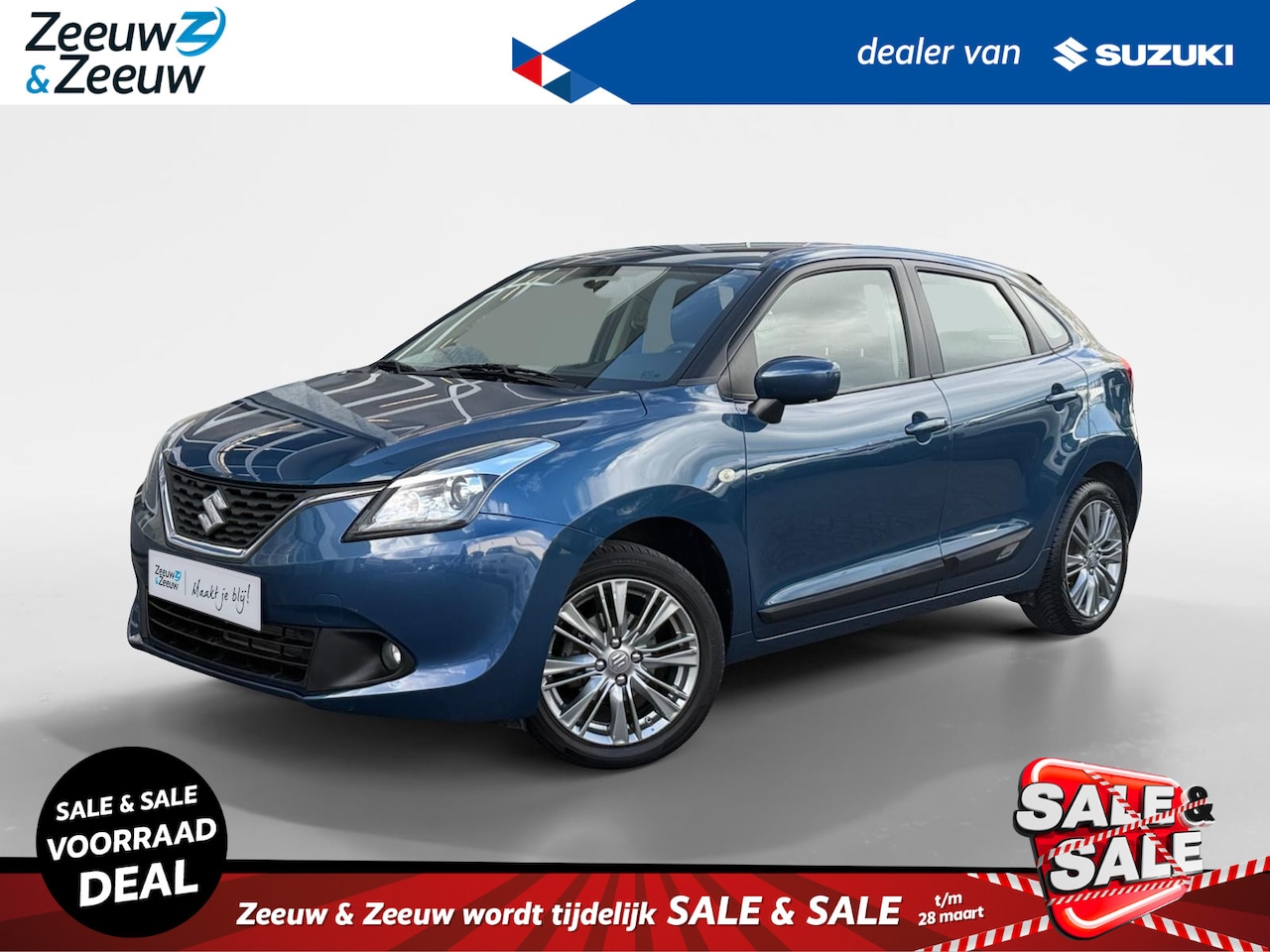Suzuki Baleno - 1.2 Dynamic | Navigatie | Stoelverwarming | Camera | Fabrieksgarantie tot 08/2027 | - AutoWereld.nl