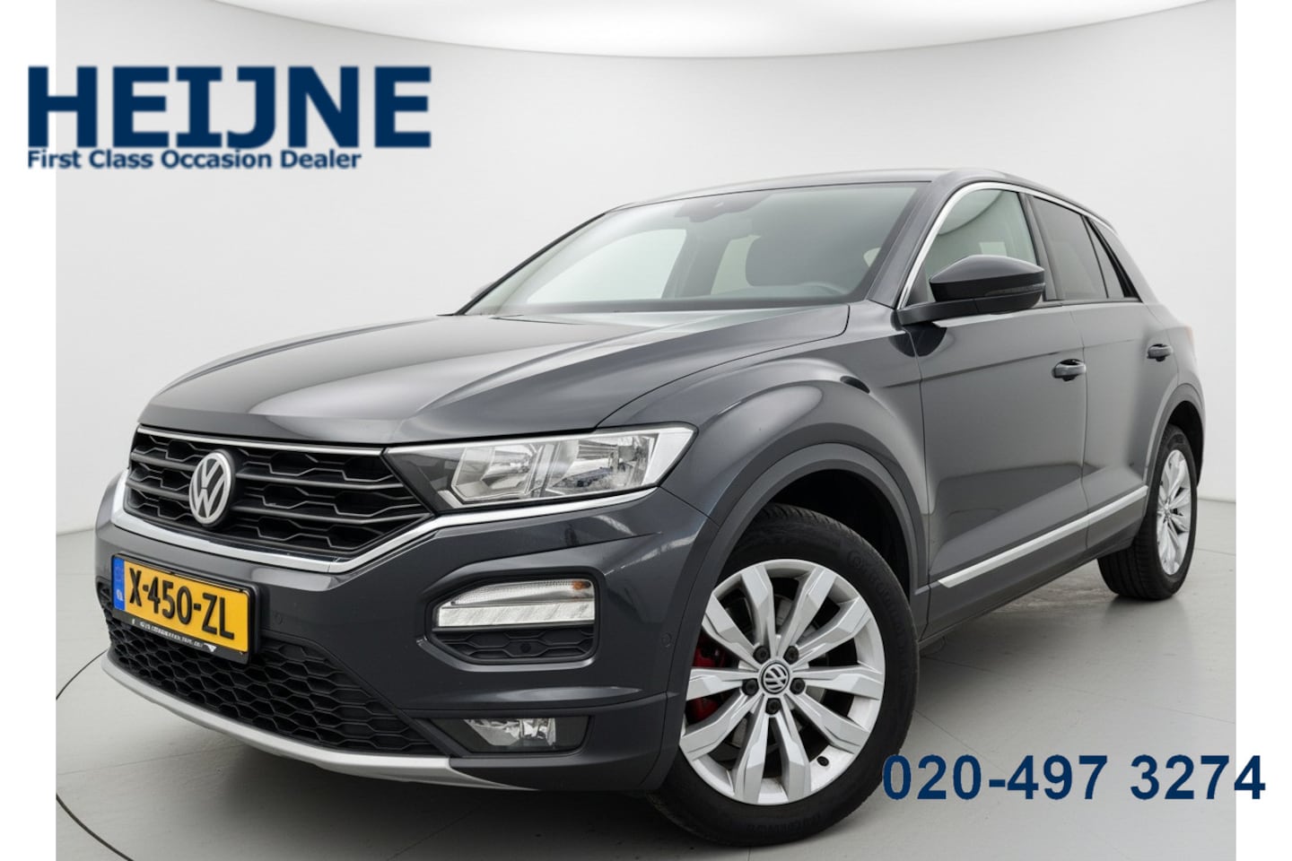 Volkswagen T-Roc - 1.5 TSI 150PK DSG STYLE CAMERA/ACC/NAVI/CARPLAY - AutoWereld.nl