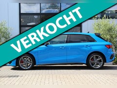 Audi A3 Sportback - 45 TFSI e S-line - MATRIX - TURBO BLAUW - DAB - VIRTUAL COCKPIT PLUS - LEDER