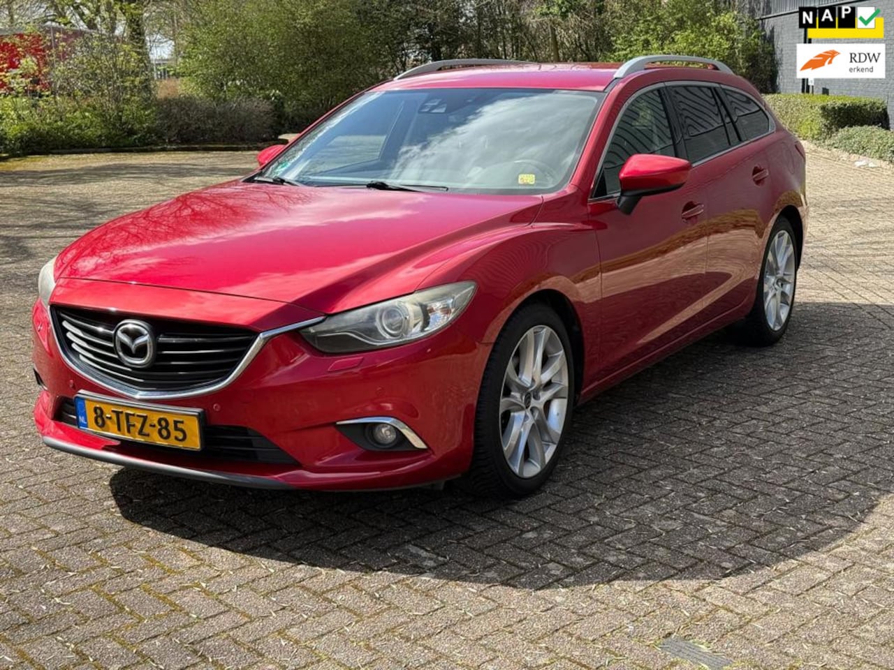 Mazda 6 Sportbreak - 2.2D GT-M ELEKTRISCHE STOELEN /CAMERA/NAV/Stoelverwarming - AutoWereld.nl