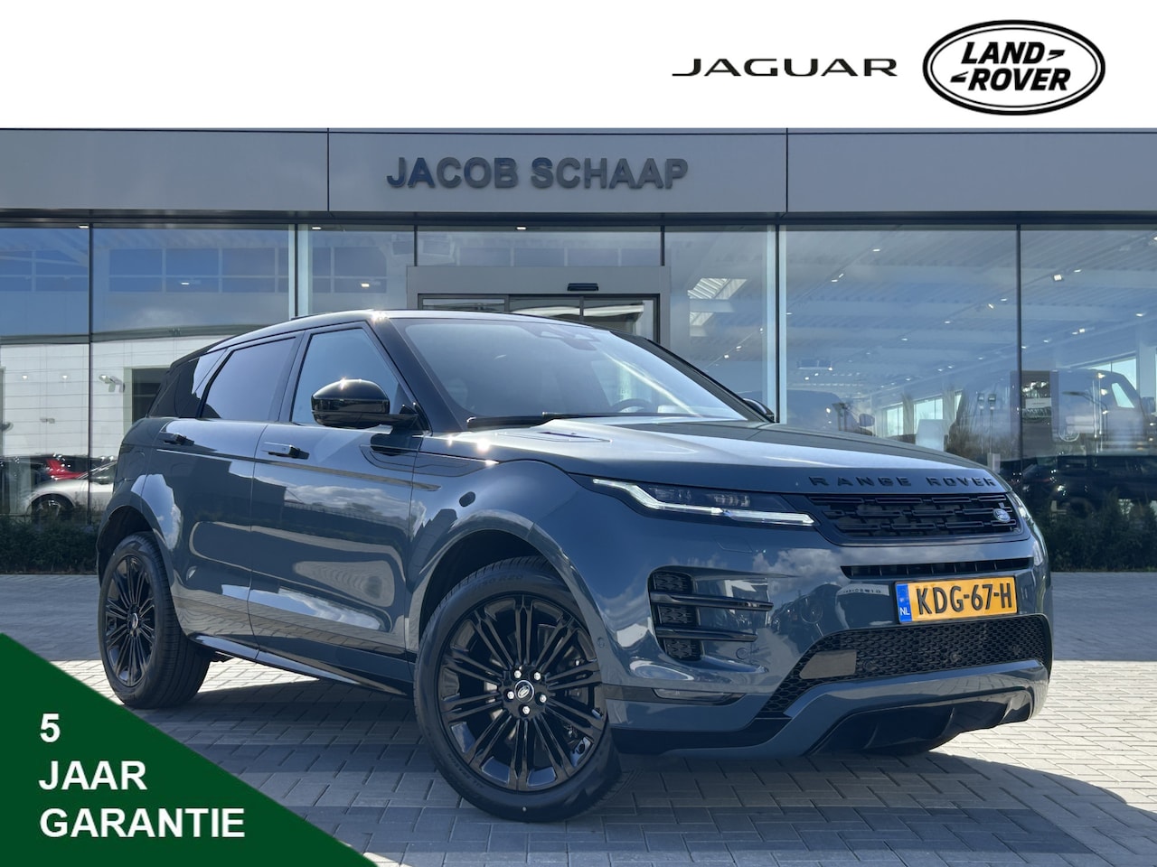 Land Rover Range Rover Evoque - P270e 269pk AWD SE Dynamic Edition | NIEUW - 0 km | 5 jaar garantie | Panoramisch schuifda - AutoWereld.nl
