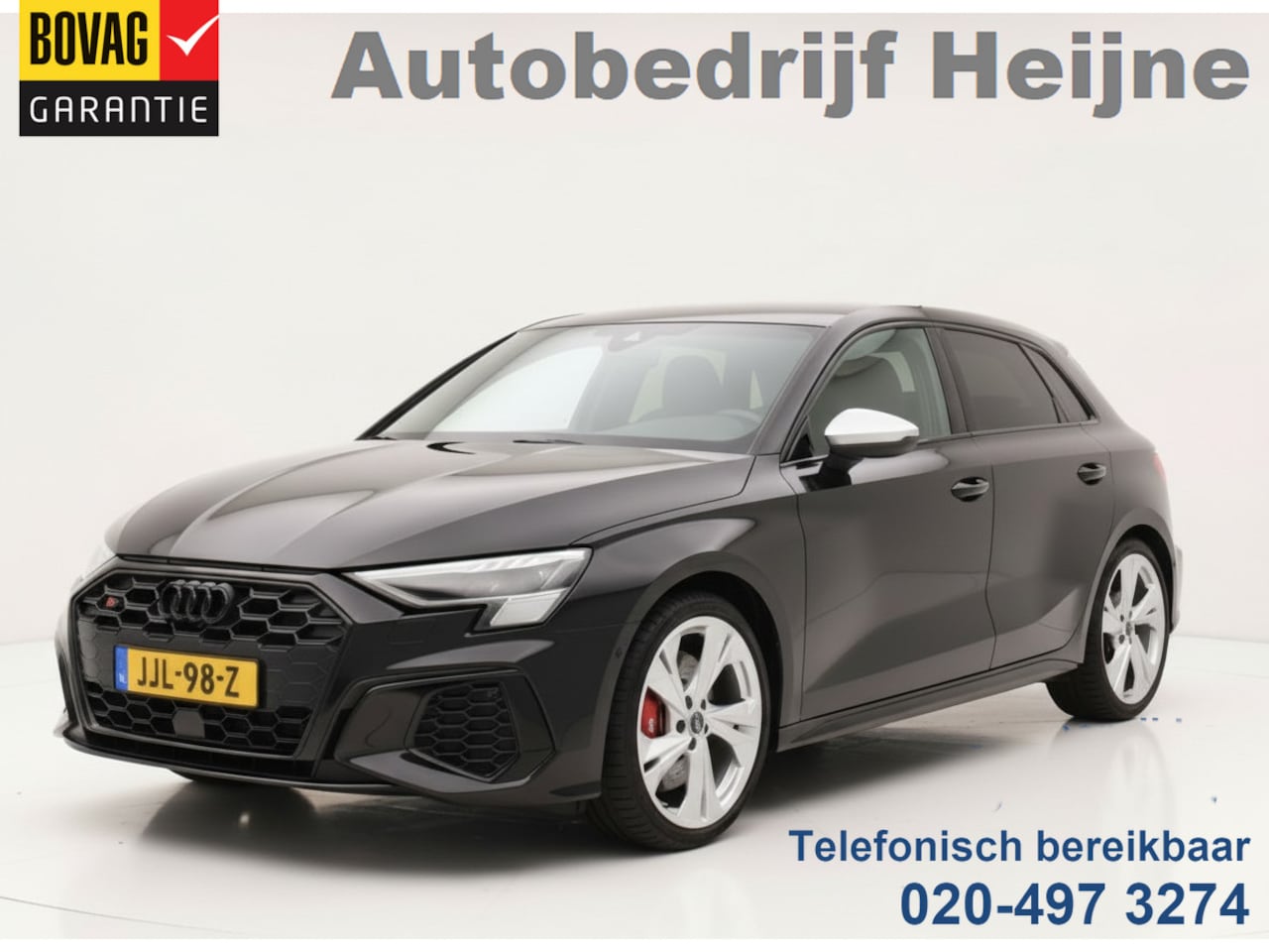 Audi S3 - Sportback 2.0 TFSI S3 QUATTRO 310PK S-TRONIC S3-SPORT CAMERA/LEDER/CARPLAY FABRIEKS GARANT - AutoWereld.nl