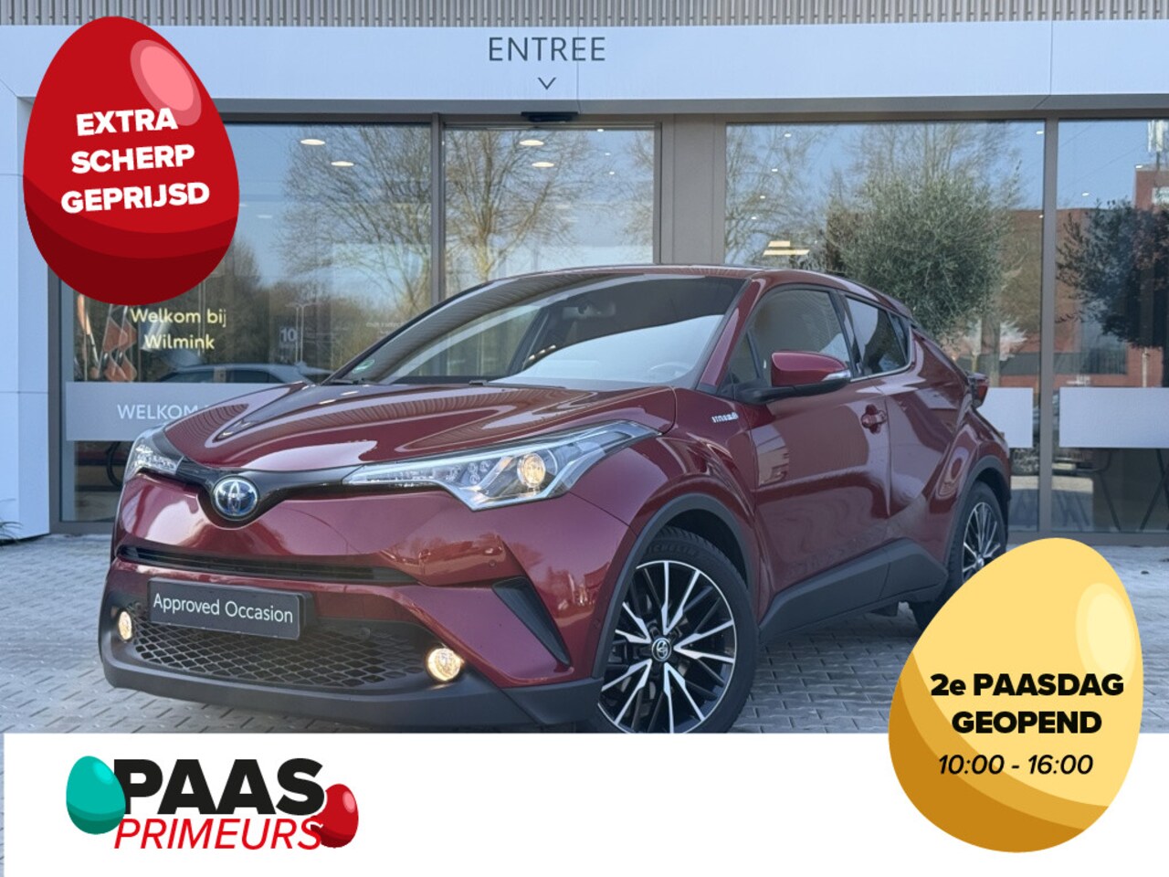 Toyota C-HR - 1.8 Hybrid Style | Trekhaak | Navigatie - AutoWereld.nl
