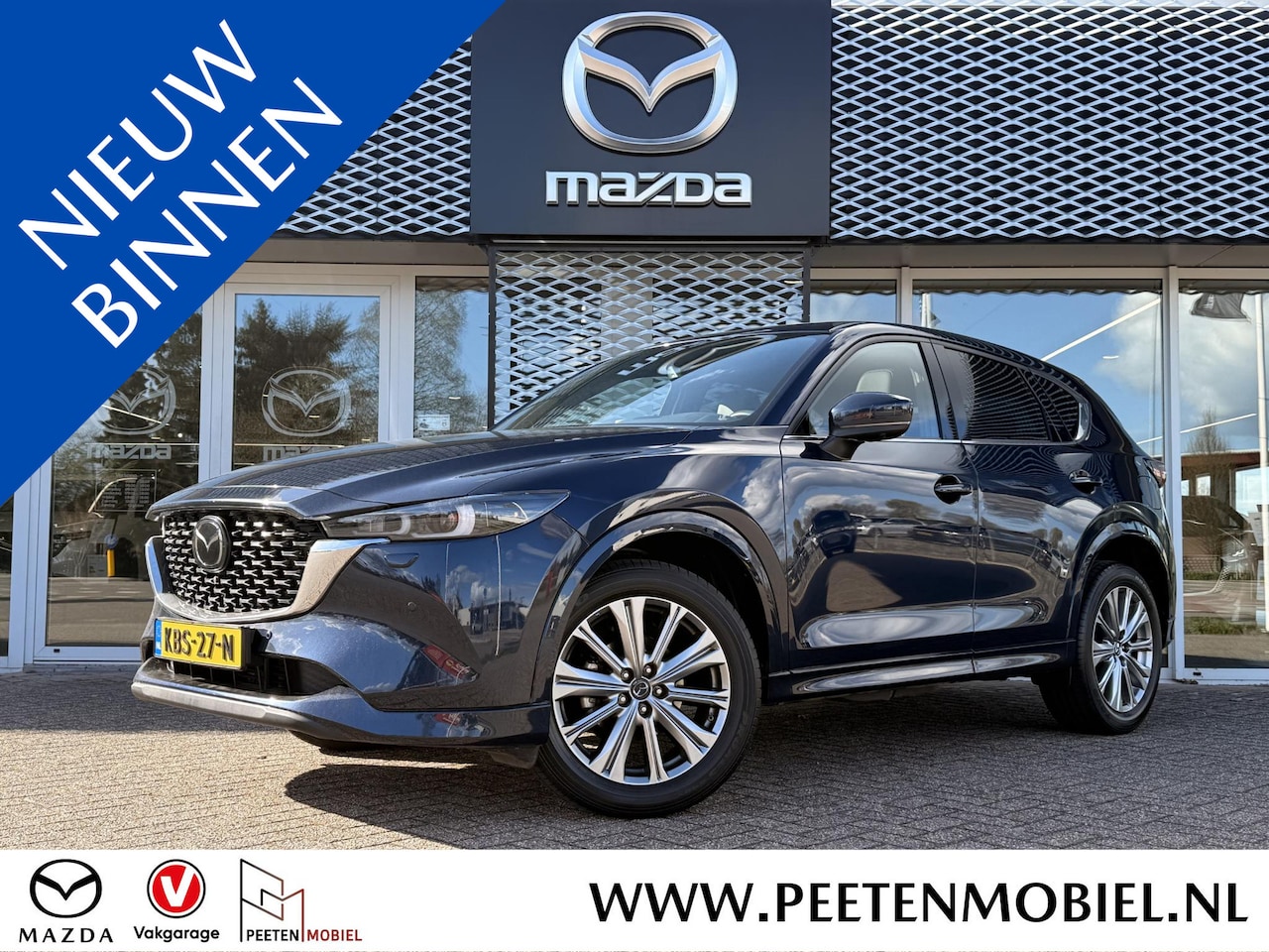 Mazda CX-5 - 2.0 SkyActiv-G 165 Homura | STOELVENTILATIE | LEDER | 360 CAMERA | - AutoWereld.nl