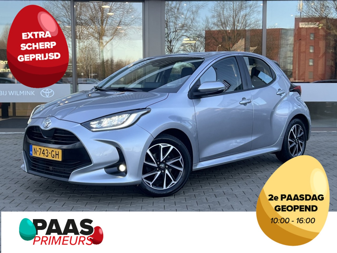Toyota Yaris - 1.5 VVT-i TeamNL | Keyless | Led | Adaptive Cruise - AutoWereld.nl