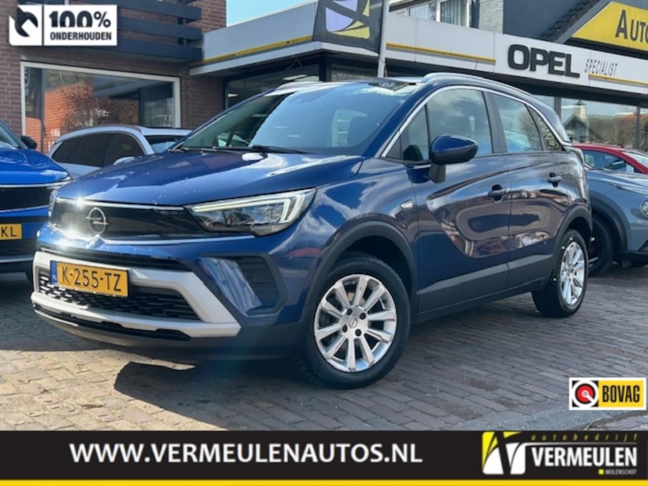Opel Crossland - 1.2 Turbo 130PK Elegance Automaat + 16"/ Navi/ Clima/ Cruise/ Camera/ Panorama/ LED/ Winte - AutoWereld.nl