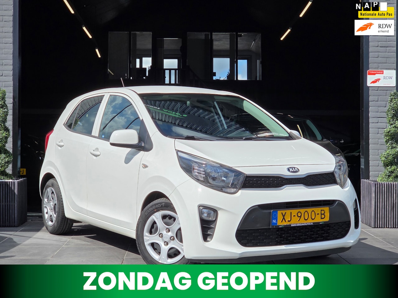 Kia Picanto - 1.0 CVVT BTW AUTO|Airco|El Pakket|NAP|APK|5 DR - AutoWereld.nl