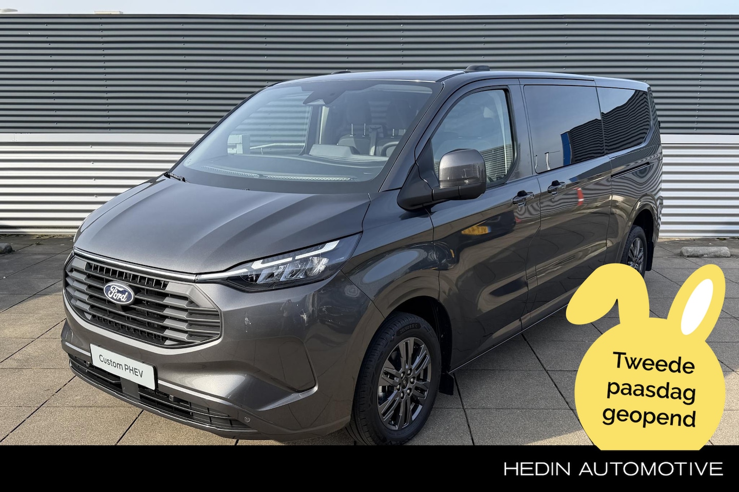 Ford Transit Custom - 340 2.5 PHEV L2H1 Limited Kombi 9-zits uit voorraad - AutoWereld.nl
