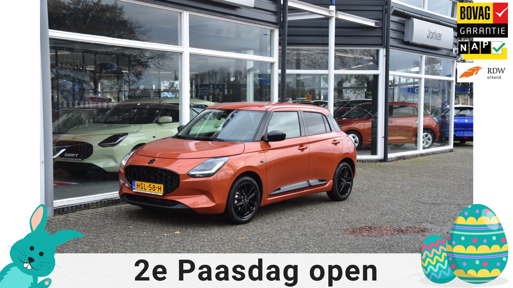 Suzuki Swift - 1.2 Select * Blackline* Smart Hybrid - AutoWereld.nl