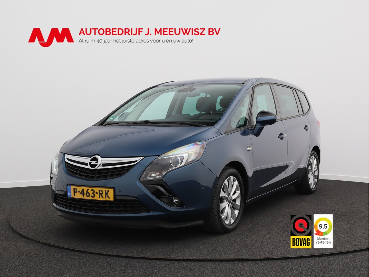 Opel Zafira Tourer - 1.4 Edition 7P/ lage km/ mooie auto! - AutoWereld.nl