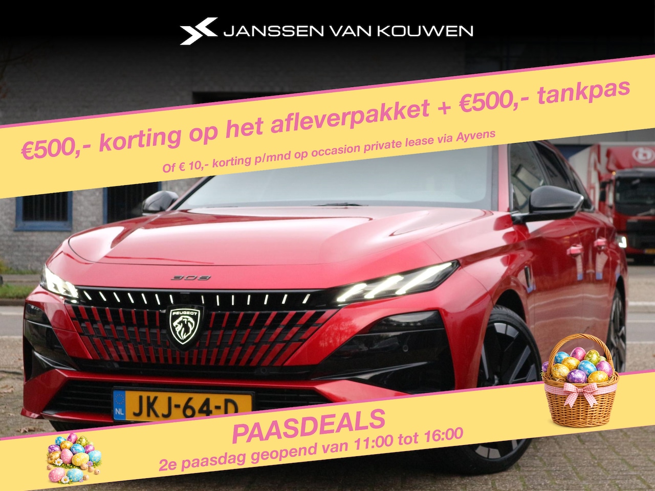 Peugeot 308 SW - 1.2 Hybrid 145 e-DCS6 GT Facelift / 360 Camera / Adaptive Cruise - AutoWereld.nl