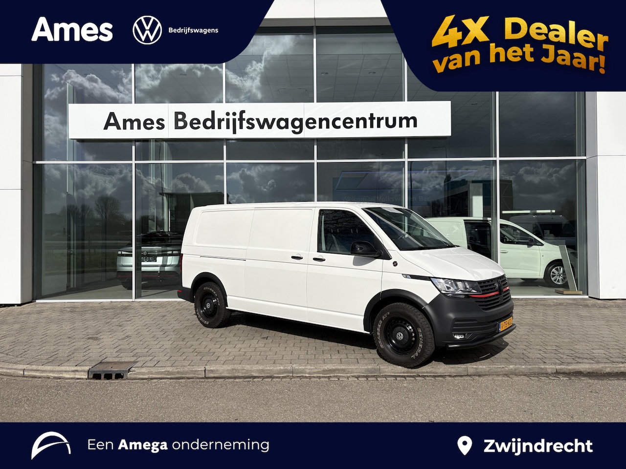 Volkswagen Transporter - 2.0 TDI L2H1 150pk | 3 Zits | Achterklep | PDC | Laadruimte bekleding Cruise control | Bi - AutoWereld.nl