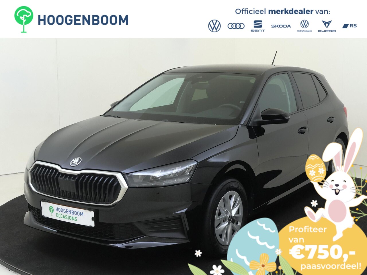 Skoda Fabia - 1.0 TSI Ambition | Navigatie | Cruise control | CarPlay | Airco | Lane- en frontassist | B - AutoWereld.nl
