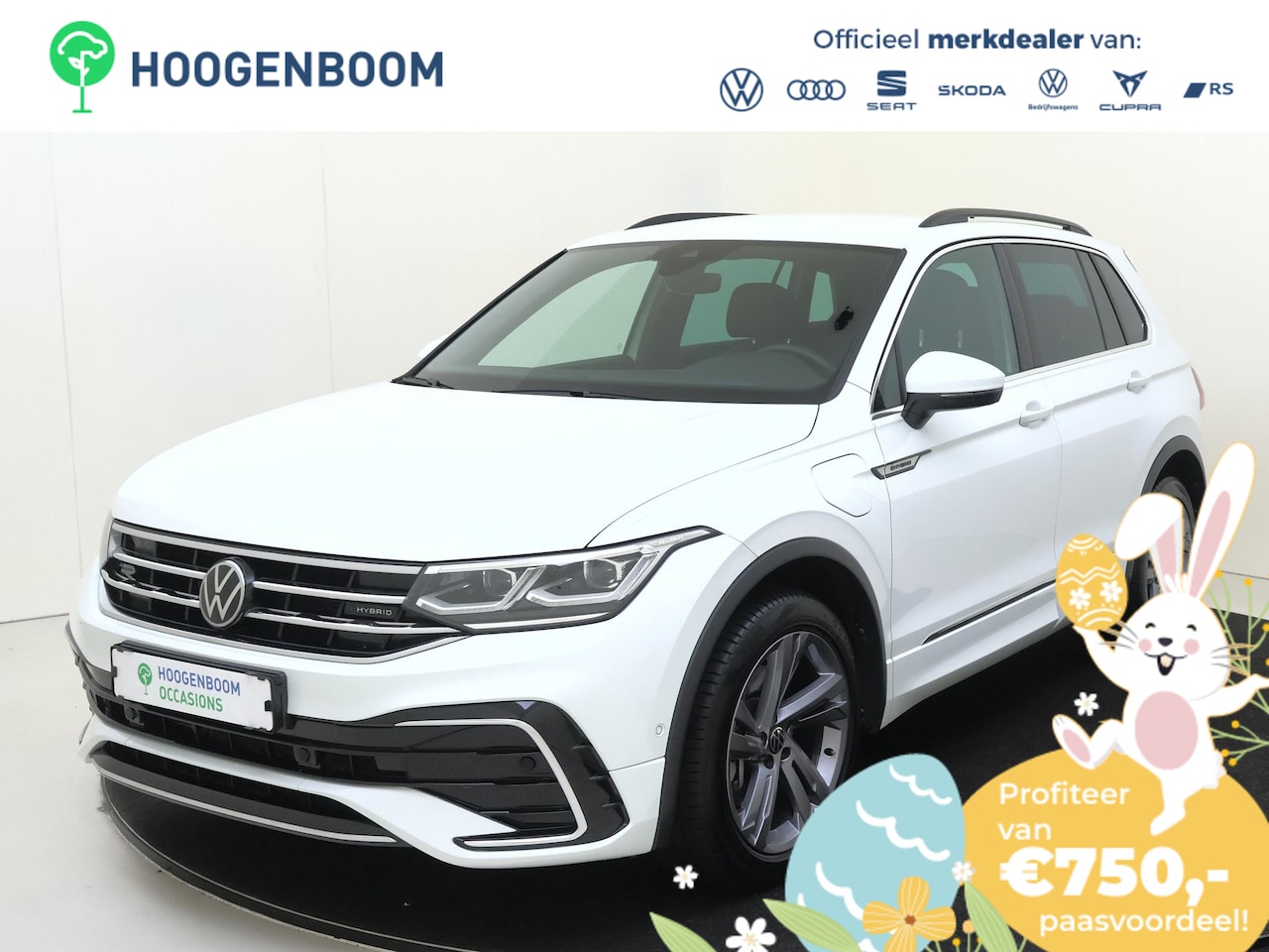 Volkswagen Tiguan - 1.4 TSI eHybrid R-Line Business | SoH 100% | Achteruitrijcamera | Adaptieve cruise control - AutoWereld.nl