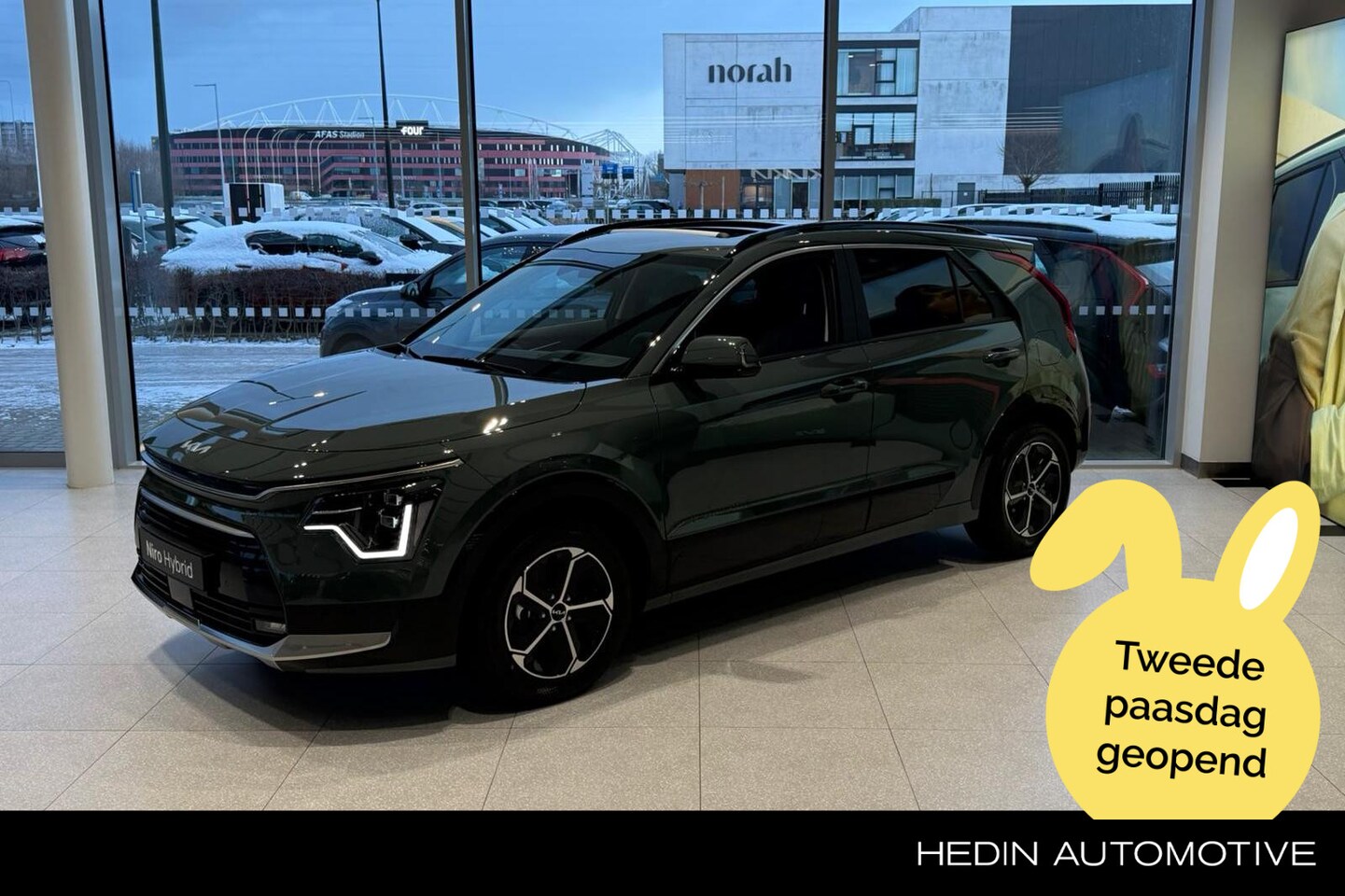 Kia Niro - 1.6 GDi Hybrid DynamicPlusLine | Alleen beschikbaar voor proefritten | Open dak | Elektris - AutoWereld.nl