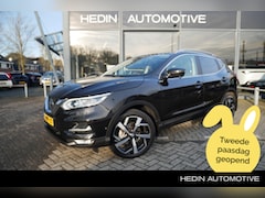 Nissan Qashqai - 1.3 DIG-T 140PK Tekna + | Navigatie | Trekhaak | Panoramadak | Stoelverw. | Elek. Stoelen
