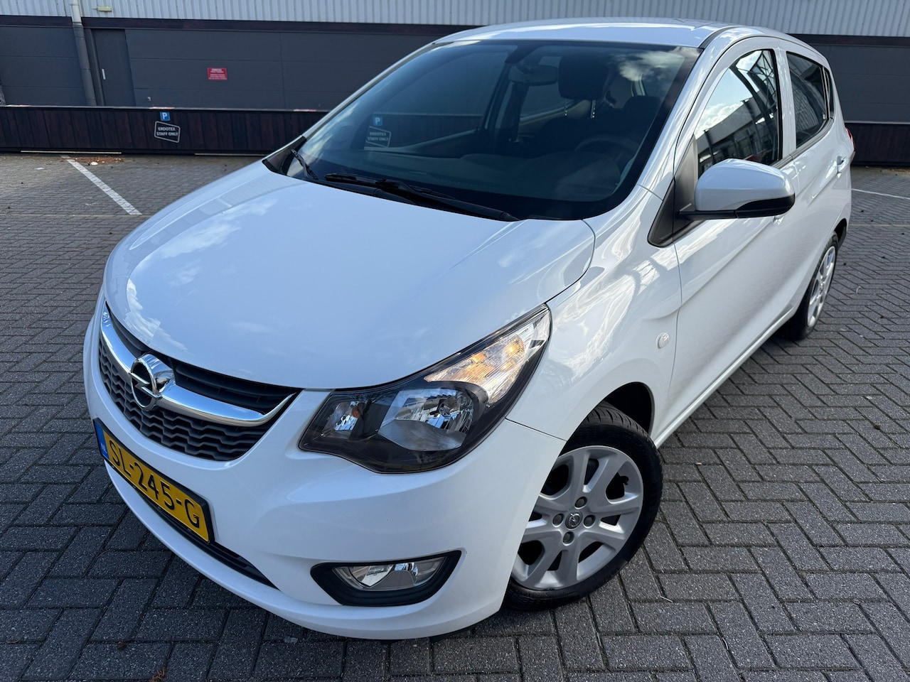 Opel Karl - 1.0 ecoFLEX Edition*PARK SENSOREN*NEW APK*NAP*AIRCO*ELKT-RAAM*CRUISE - AutoWereld.nl