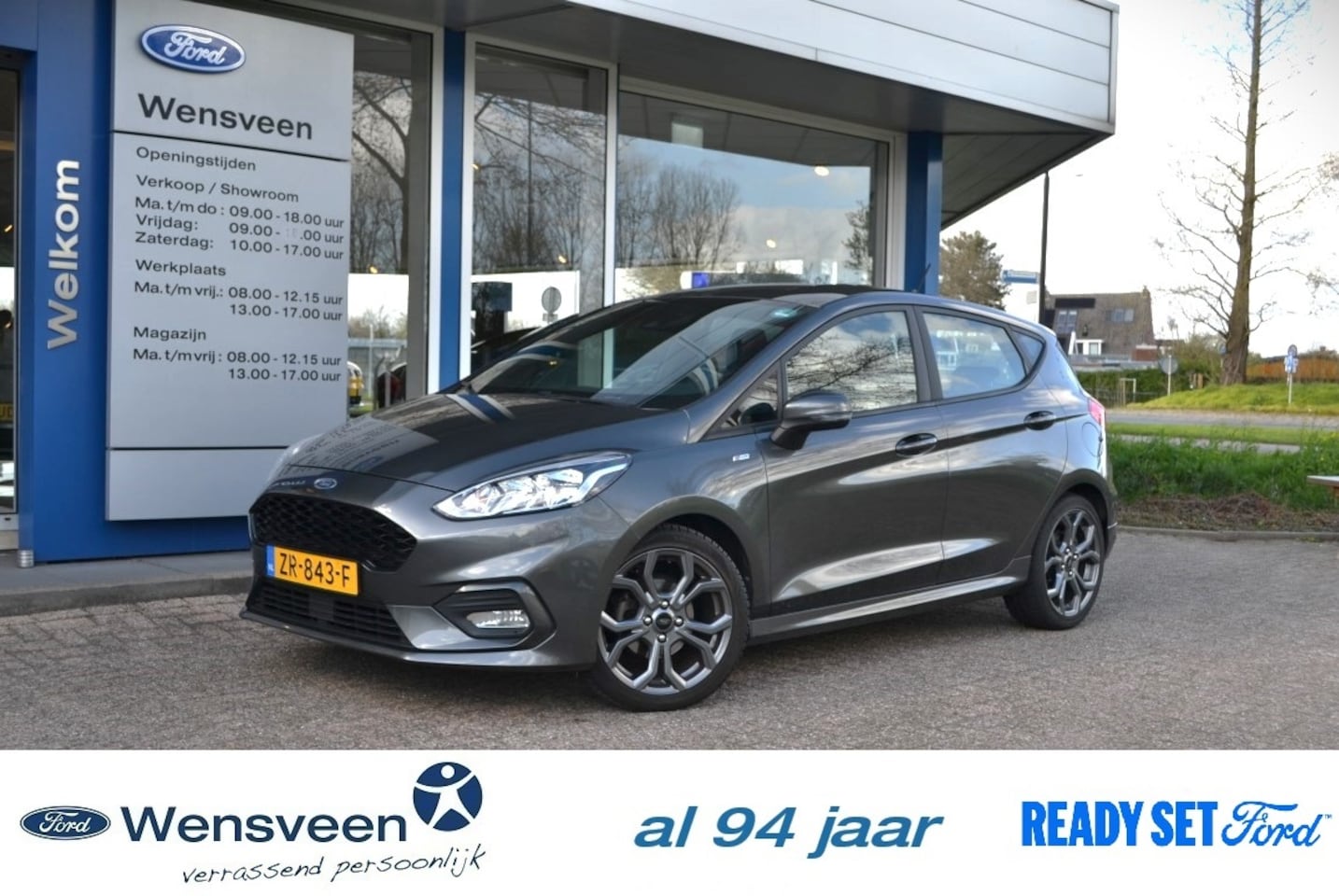 Ford Fiesta - 1.0T 100pk ECOBOOST ST-Line 5-deurs | B&O Navigatie - AutoWereld.nl
