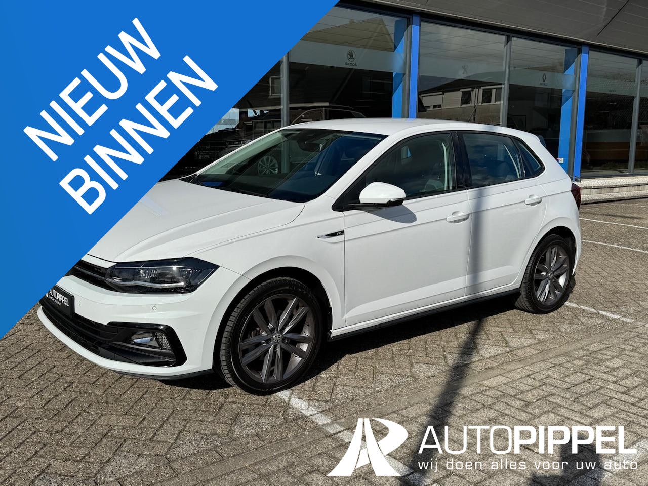 Volkswagen Polo - 1.0 TSI R-Line | LED | App-Conn. | Navi | Cruise C. | Camera | LMV 17" - AutoWereld.nl