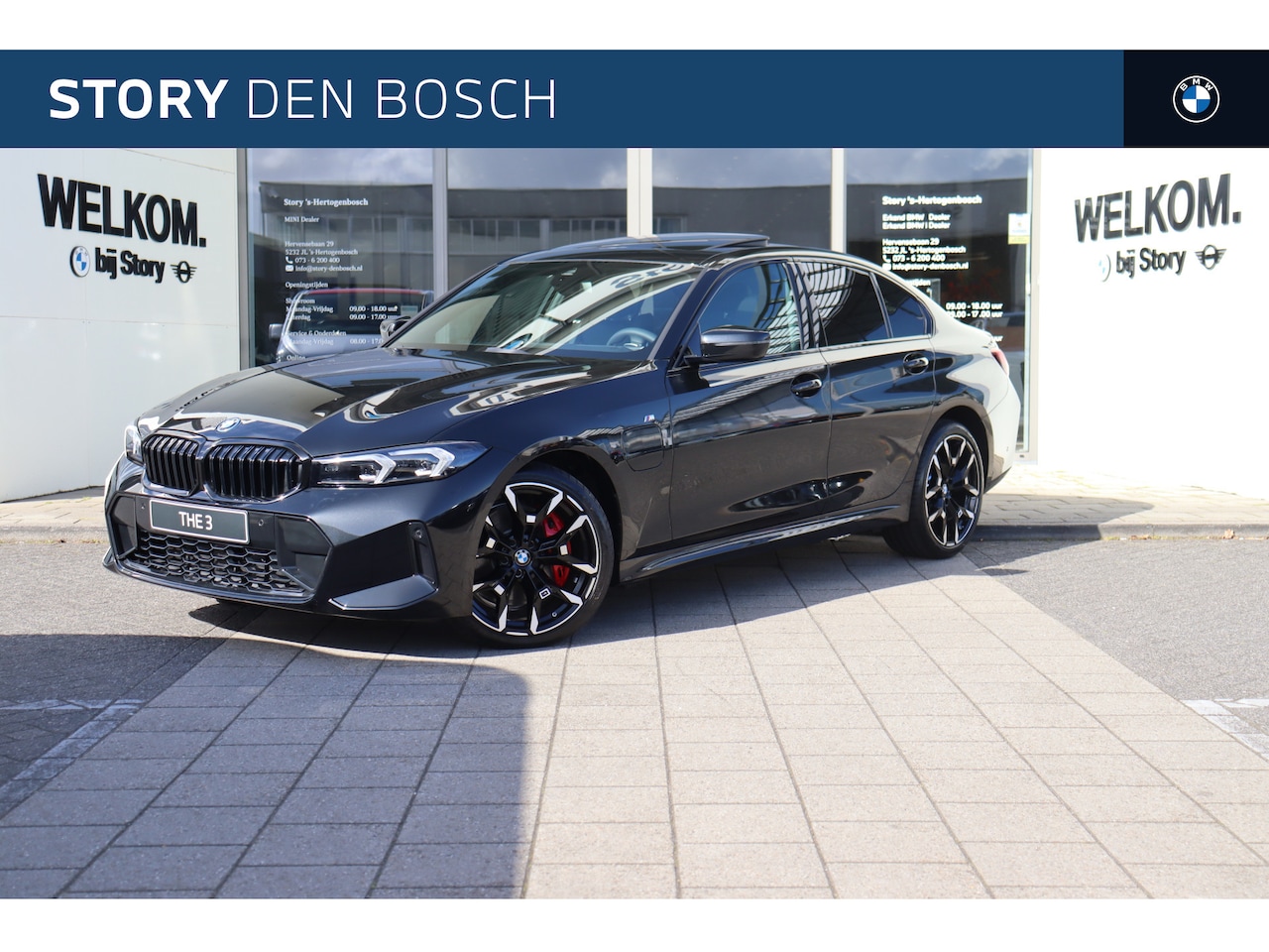 BMW 3-serie - 330e M Sport Automaat / Schuif-kanteldak / Sportstoelen / Achteruitrijcamera / Adaptieve L - AutoWereld.nl