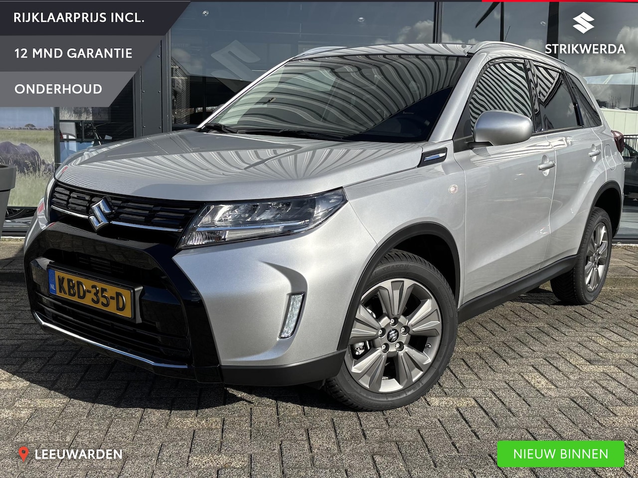 Suzuki Vitara - 1.4 Boosterjet Smart Hybrid Select Automaat Navi/Carplay - AutoWereld.nl