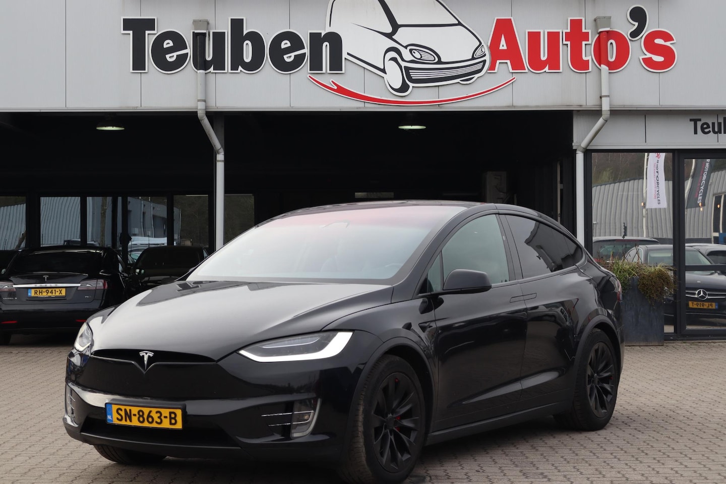 Tesla Model X - 100D Performance 6p. Camera, Lederen interieur, CCS ingeschakeld, Cruise control, 6 Persoo - AutoWereld.nl