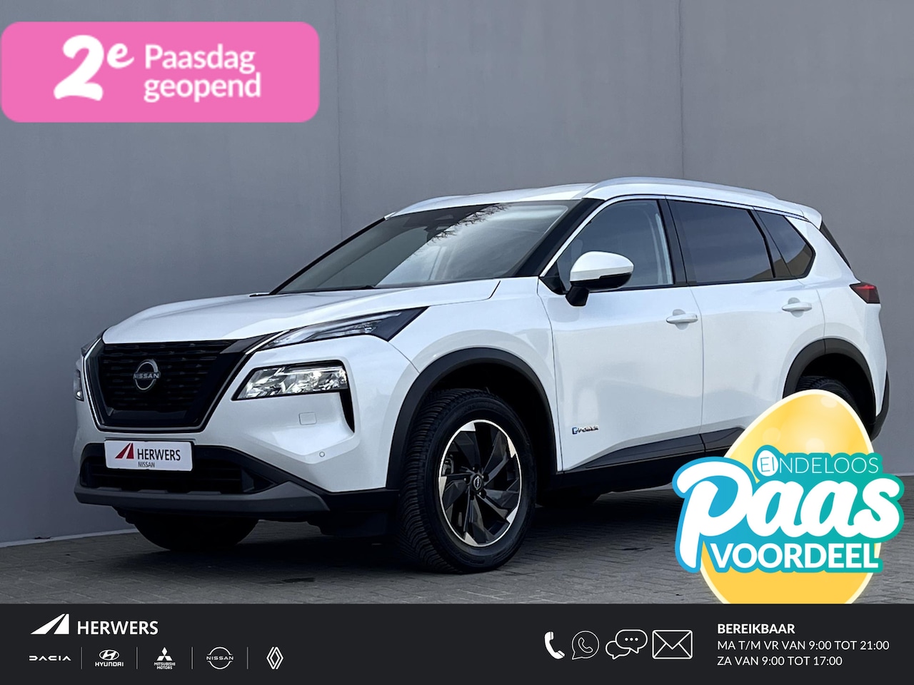 Nissan X-Trail - 1.5 e-Power Tekna Automaat / Fabrieksgarantie tot 03-2028  / Navigatie / Leder / Stuur-, s - AutoWereld.nl