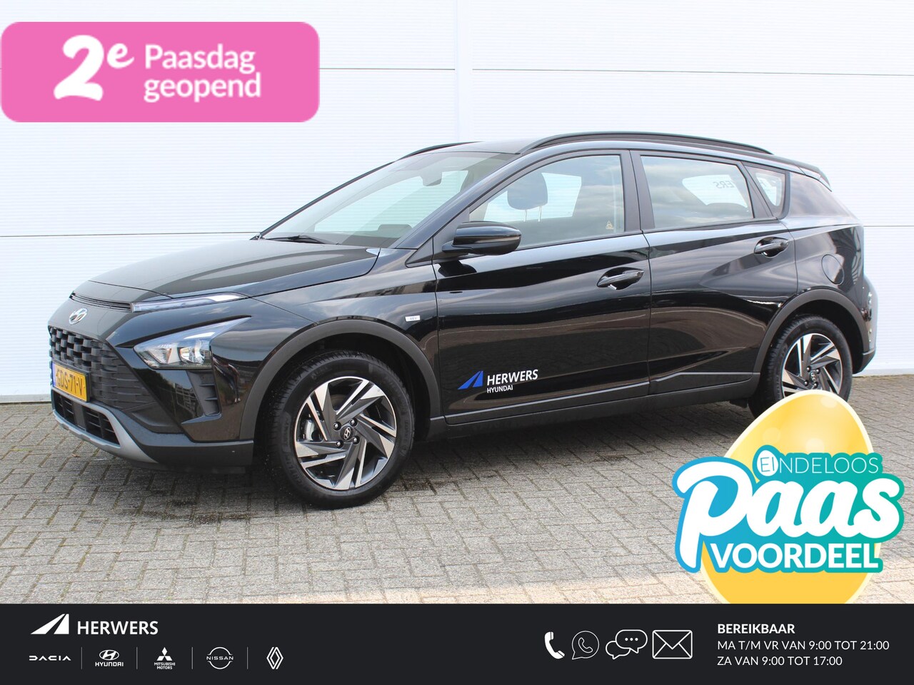 Hyundai Bayon - 1.0 T-GDI Comfort Smart / Navigatie + Apple Carplay/Android Auto / Cruise Control / Achter - AutoWereld.nl