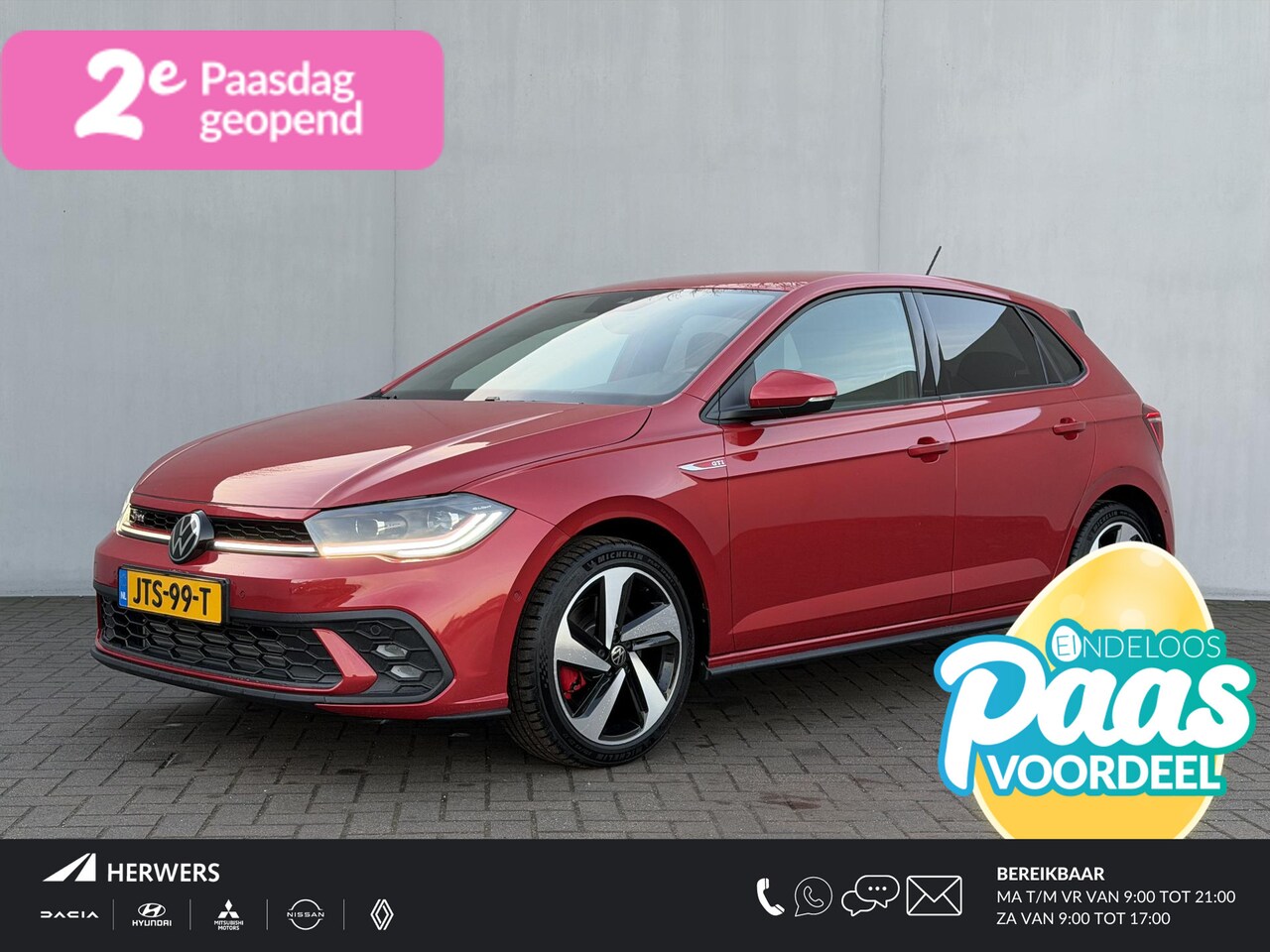 Volkswagen Polo - 2.0 TSI GTI 207 PK DSG / Adaptief Onderstel DCC / Adaptive Cruise / Navigatie / Virtual Co - AutoWereld.nl