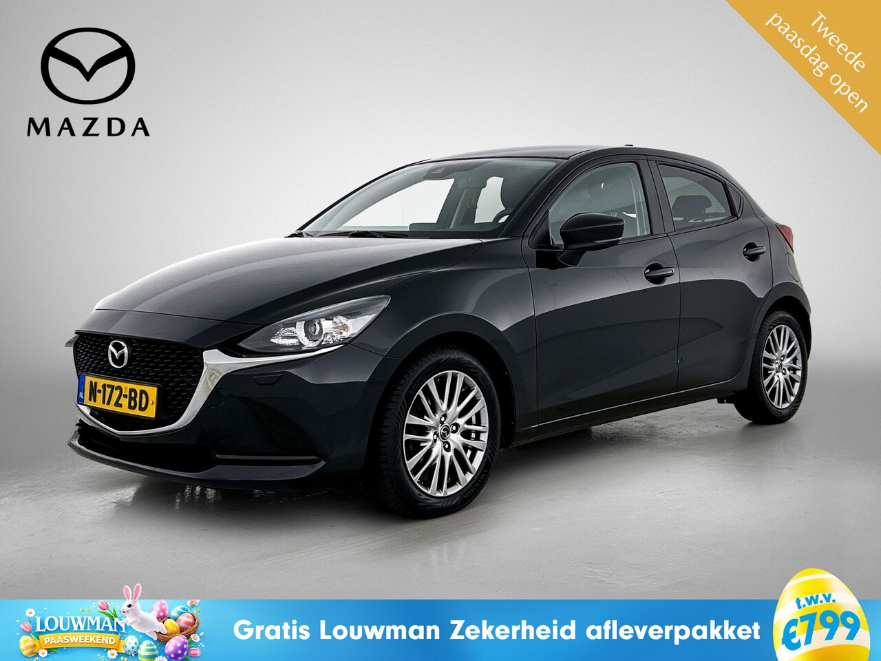 Mazda 2 - 1.5 Skyactiv-G Style Selected Dealeronderhouden | achteruitrijcamera | airco Mazda-paaswee - AutoWereld.nl