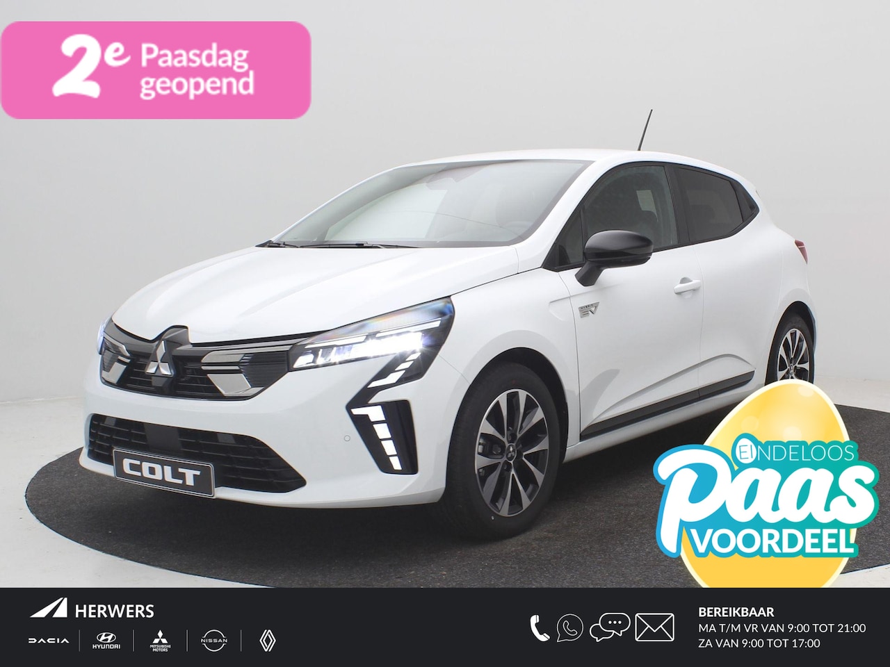 Mitsubishi Colt - 1.6 HEV Intense / €3500,- Voordeel Op Nieuwprijs / Rijklaarprijs / Direct Leverbaar / 8 Ja - AutoWereld.nl