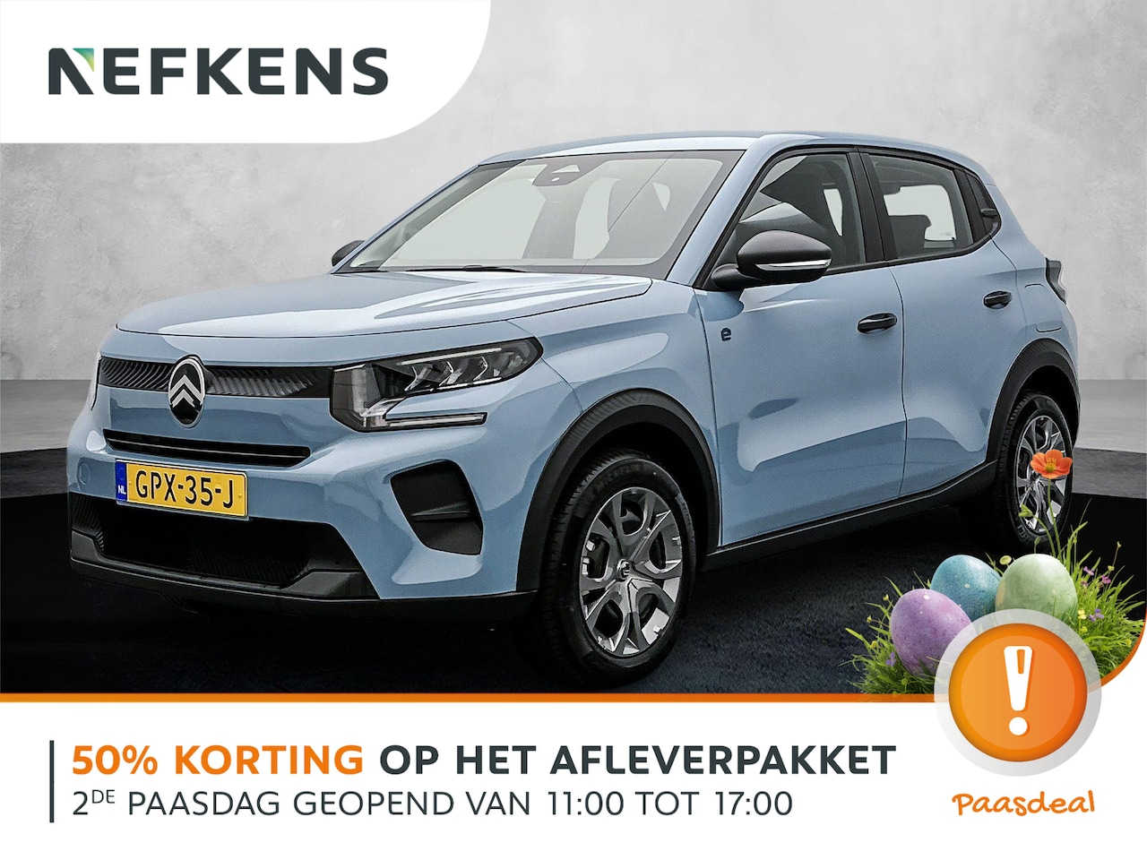 Citroën ë-C3 - EV You 44 kWh 113 pk | Airco | Cruise Control | Parkeersensoren Achter | LED Koplampen | H - AutoWereld.nl