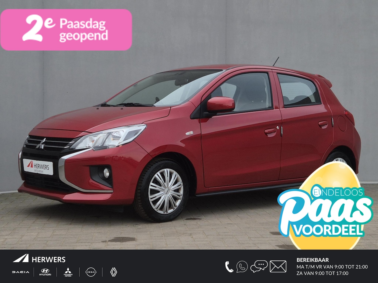 Mitsubishi Space Star - 1.2 Connect+ Handgeschakeld / 8 Jaar Fabrieksgarantie / All season banden / Airco / Elektr - AutoWereld.nl