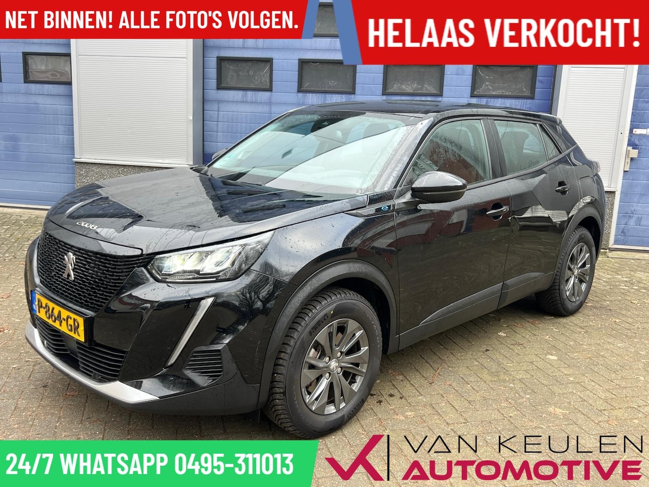 Peugeot e-2008 - EV Active Pack 50 kWh l 3-Fase l 405 KM Range - AutoWereld.nl