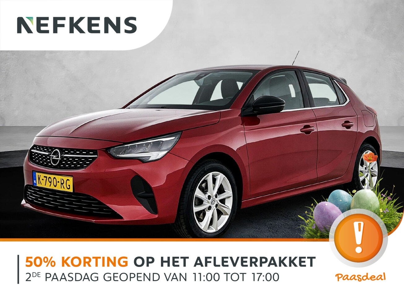 Opel Corsa - 100pk Elegance | 1ste eigenaar | Armsteun | LEER/Stof | AppleCarPlay/Android | AUTOMAAT - AutoWereld.nl