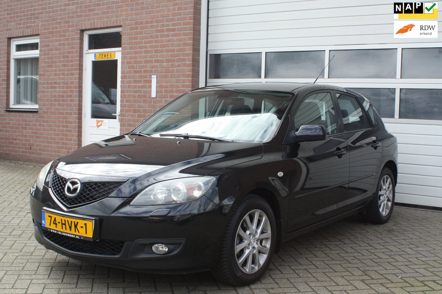 Mazda 3 - 1.6 S-VT Automaat, Garantie, Clima,Stoelverwarming, Radio Cd, Mistlampen - AutoWereld.nl