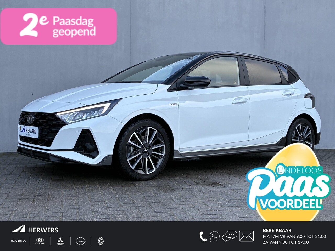 Hyundai i20 - 1.0 T-GDI N Line Automaat / Fabrieksgarantie t/m 11-2027 / Dealer onderhouden / Stoel-/Stu - AutoWereld.nl